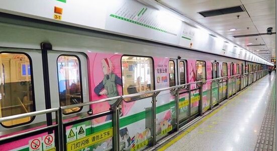 火影忍者手游地鐵廣告圖2 火影忍者手游地鐵廣告圖2