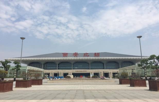 西安北站高鐵站廳 西安北站高鐵站廳