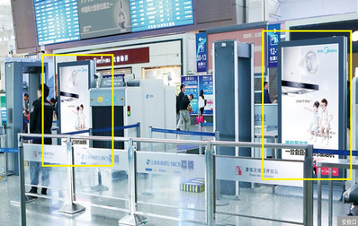 常州北安檢口滾動燈箱廣告