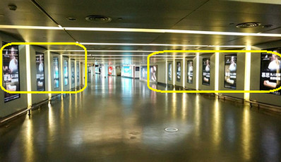 國內國際到達指廊刷屏