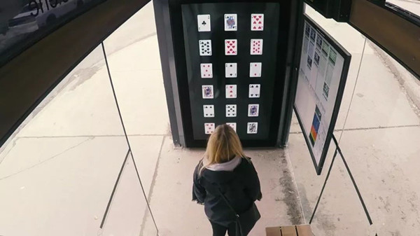 你見過擁有讀心術魔力的公交站牌廣告么?