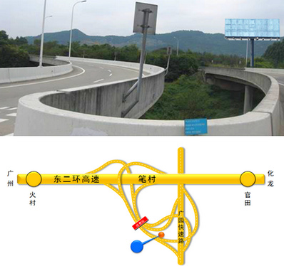 東二環高速南行大牌廣告K43+300 東二環高速南行大牌廣告K43+300