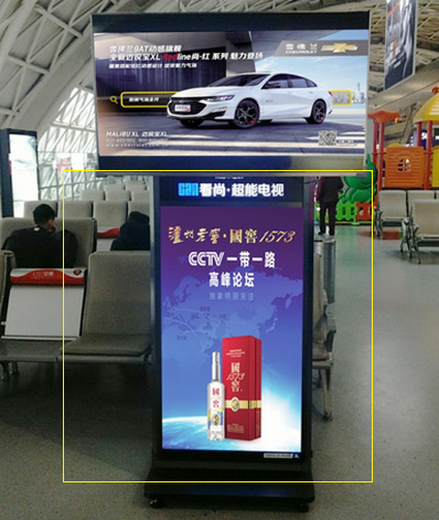 T2航站樓候機區電子刷屏廣告 T2航站樓候機區電子刷屏廣告