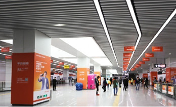 深圳地鐵站廳廣告形式有哪些？