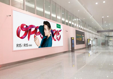 行李廳墻面燈箱廣告 行李廳墻面燈箱廣告