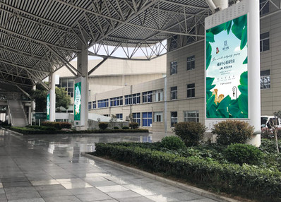 合肥站站臺層立柱燈箱廣告 合肥站站臺層立柱燈箱廣告