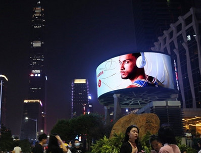 深圳福田區喜來登AB雙屏廣告