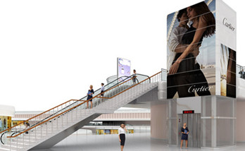 投放北京大興國(guó)際機(jī)場(chǎng)電梯貼廣告多少錢?