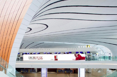 北京大興機場國內出發辦票大廳燈箱廣告 北京大興機場國內出發辦票大廳燈箱廣告