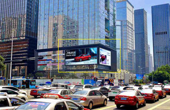 深圳福田CBD商圈LED廣告有哪些優勢?