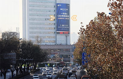 石家莊浙江大酒店LED屏廣告