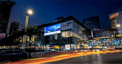 南山海岸城商圈保利文化廣場外墻廣告B位 南山海岸城商圈保利文化廣場外墻廣告B位