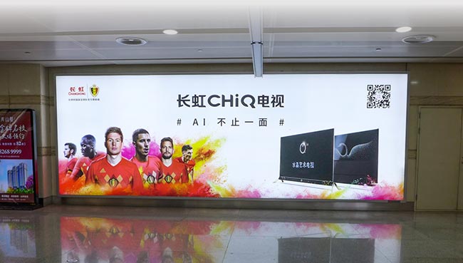 大連機場一層到達通廊處燈箱媒體怎么樣？