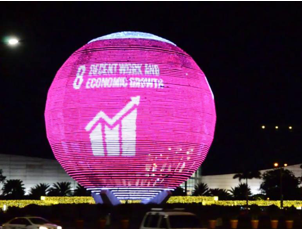 深圳機場路樓頂大牌廣告