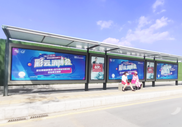 昆明公交候車亭廣告價格多少錢？昆明公交站臺廣告燈箱尺寸？