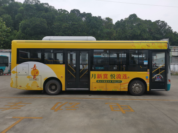 陽江公交廣告價格多少錢？陽江巴士車身廣告外車身貼紙線路優勢