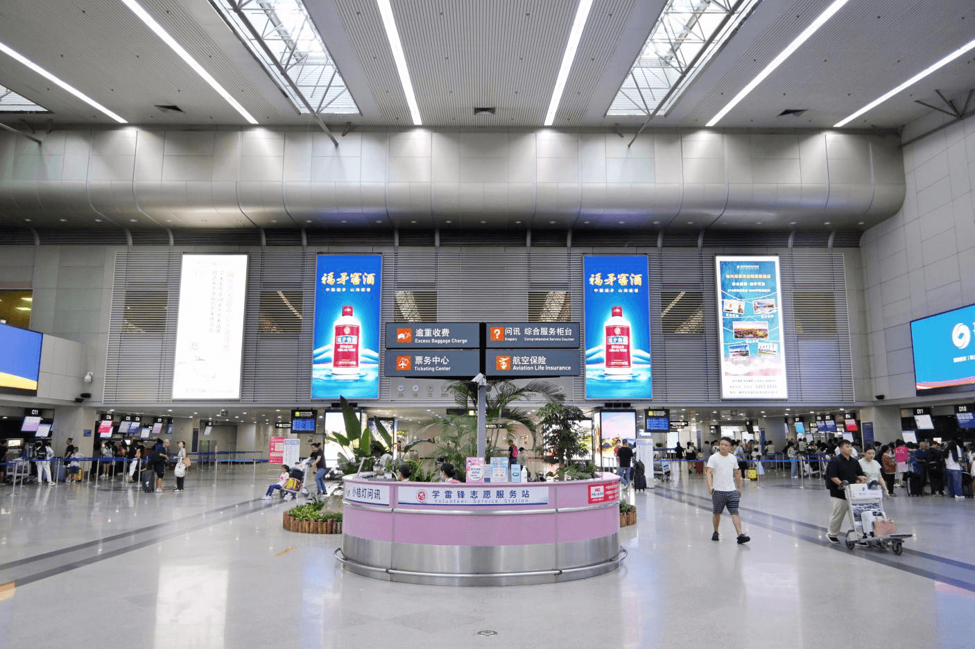 福州長樂機場廣告價格收費多少錢？福州機場出發(fā)到達(dá)春運熱門廣告