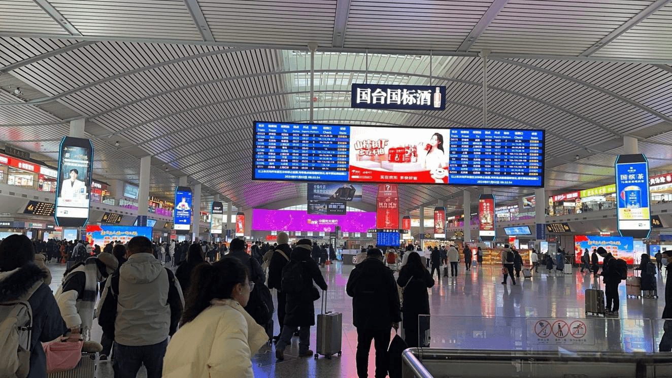 濟南西站廣告價格收費多少錢？濟南西高鐵站春運熱門廣告位