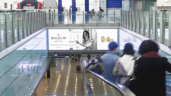 北京首都機場LED大屏廣告投放，北京首都機場大屏廣告價格