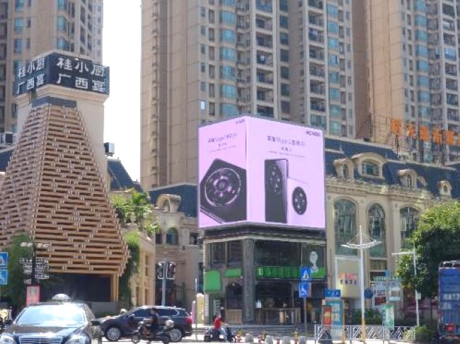 南寧東盟盛天地LED廣告投放，南寧戶外大屏廣告價(jià)格