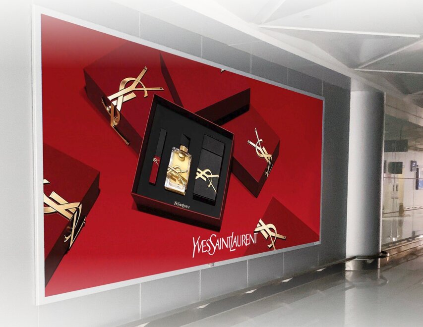 第一戶外傳媒-義烏機場-國際出發值機后通廊燈箱 第一戶外傳媒-義烏機場-國際出發值機后通廊燈箱