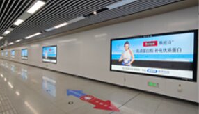 第一戶外傳媒-南通地鐵12封燈箱