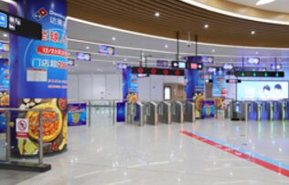 第一戶外傳媒-南通地鐵主題站廳廣告