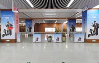 第一戶外傳媒-南通地鐵主題站廳廣告