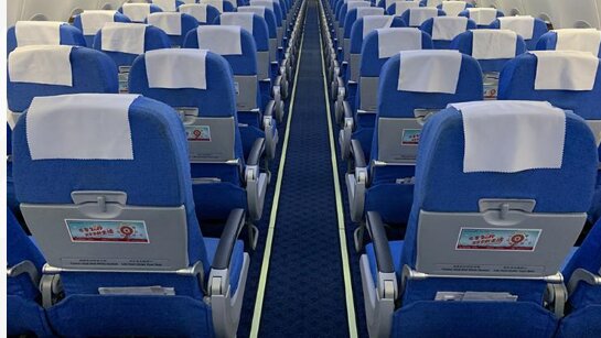 第一戶外傳媒-深圳航空-機艙內小桌板廣告