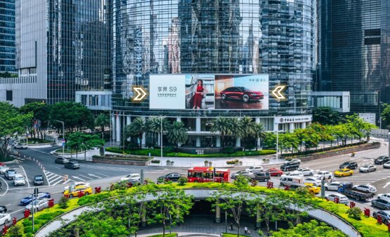 第一戶外傳媒-廣州珠江新城中心LED屏 第一戶外傳媒-廣州珠江新城中心LED屏