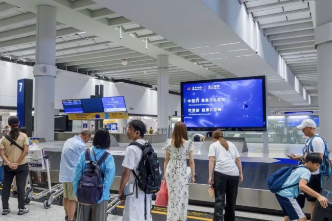 香港國際機場行李轉盤上方大屏廣告投放，香港機場LED廣告價格