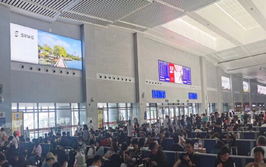 第一戶外傳媒-黃山北站-二樓候車大廳燈箱 第一戶外傳媒-黃山北站-二樓候車大廳燈箱