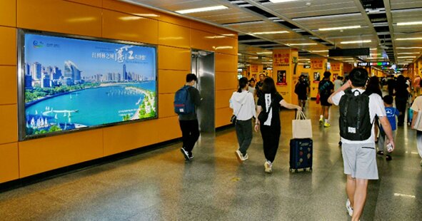 廣州地鐵廣告牌價格多少尺寸？廣州地鐵廣告政府文旅行業案例