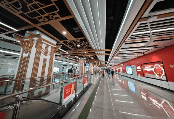 佛山地鐵3號線廣告價收費多少錢？佛山地鐵大良站廳廣告經典案例