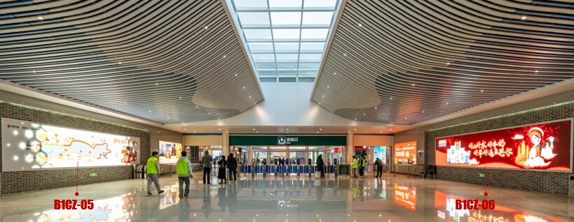 第一戶外傳媒-大理站-架空層出站廳動感燈箱 第一戶外傳媒-大理站-架空層出站廳動感燈箱