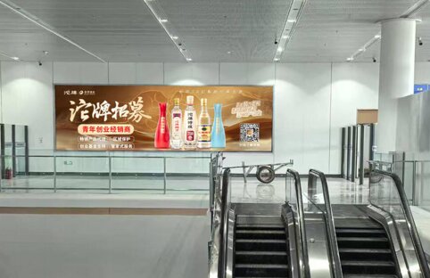 第一戶外傳媒-重慶東站-高架候車層墻面燈箱 