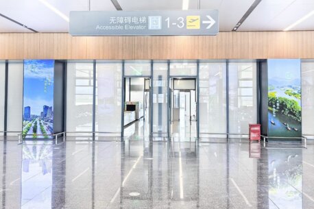 第一戶外傳媒麗水機場候機廳立柱燈箱廣告 第一戶外傳媒麗水機場候機廳立柱燈箱廣告