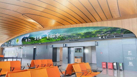 第一戶外傳媒麗水機場候機廳燈箱廣告 第一戶外傳媒麗水機場候機廳燈箱廣告