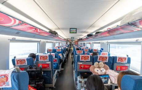 阿爾卑斯糖-高鐵冠名廣告