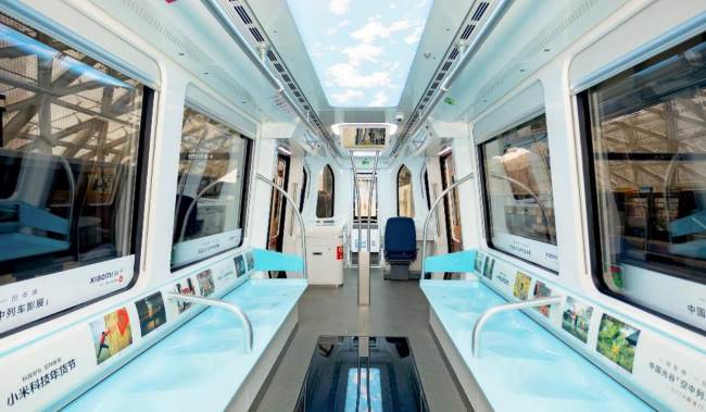 武漢光谷空軌旅游專列創意全景專列廣告 武漢光谷空軌旅游專列創意全景專列廣告