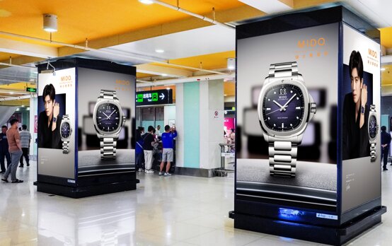 第一戶外傳媒-三亞鳳凰機場T1國內到達行李廳C出口包柱燈箱 第一戶外傳媒-三亞鳳凰機場T1國內到達行李廳C出口包柱燈箱