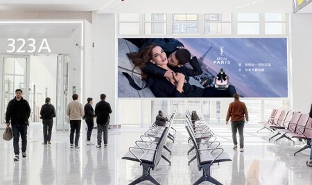 第一戶外傳媒-三亞鳳凰機場T3航站樓二層國內出發(fā)到達混合大廳燈箱 第一戶外傳媒-三亞鳳凰機場T3航站樓二層國內出發(fā)到達混合大廳燈箱