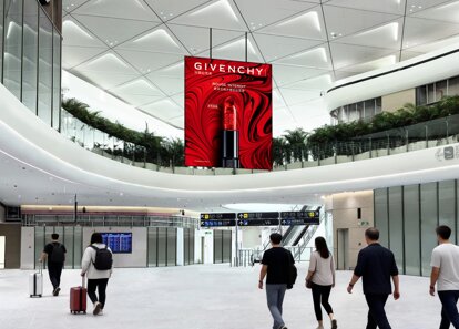 第一戶外傳媒-三亞鳳凰機場T3航站樓二層國內出發(fā)安檢后懸掛LED屏 第一戶外傳媒-三亞鳳凰機場T3航站樓二層國內出發(fā)安檢后懸掛LED屏