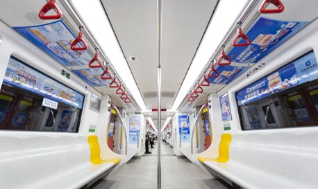 深圳第一戶外傳媒有限公司-天津地鐵常規內包車廣告